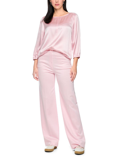 Seidenbluse mit 3/4-Arm