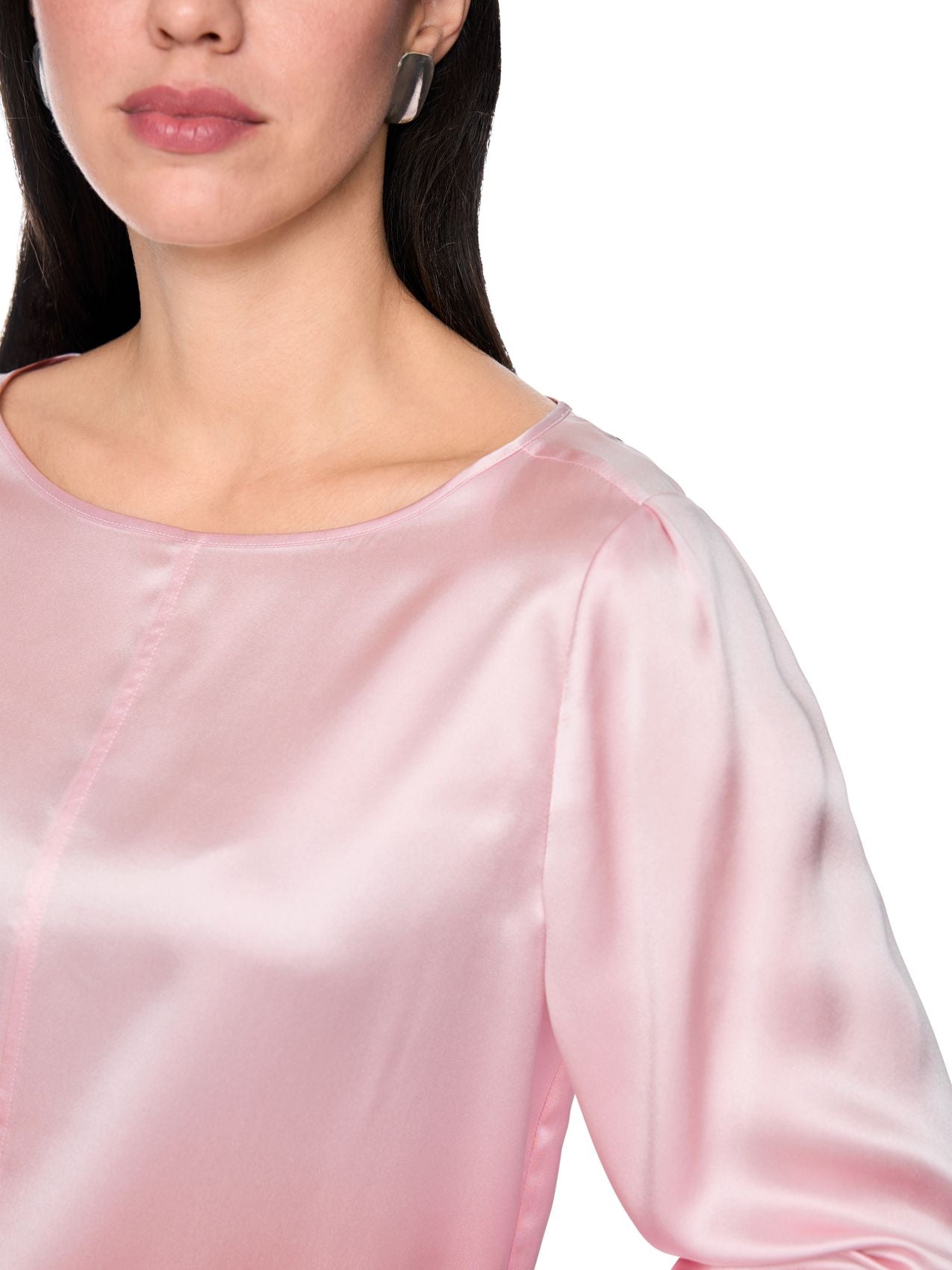 Seidenbluse mit 3/4-Arm