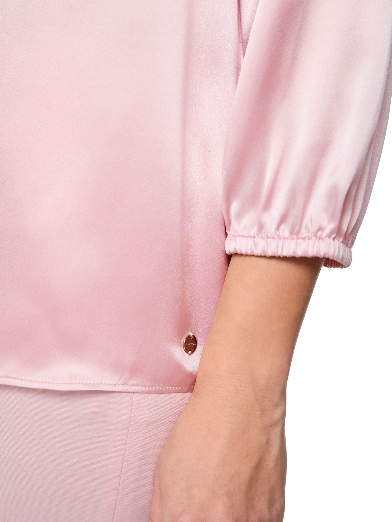 Seidenbluse mit 3/4-Arm