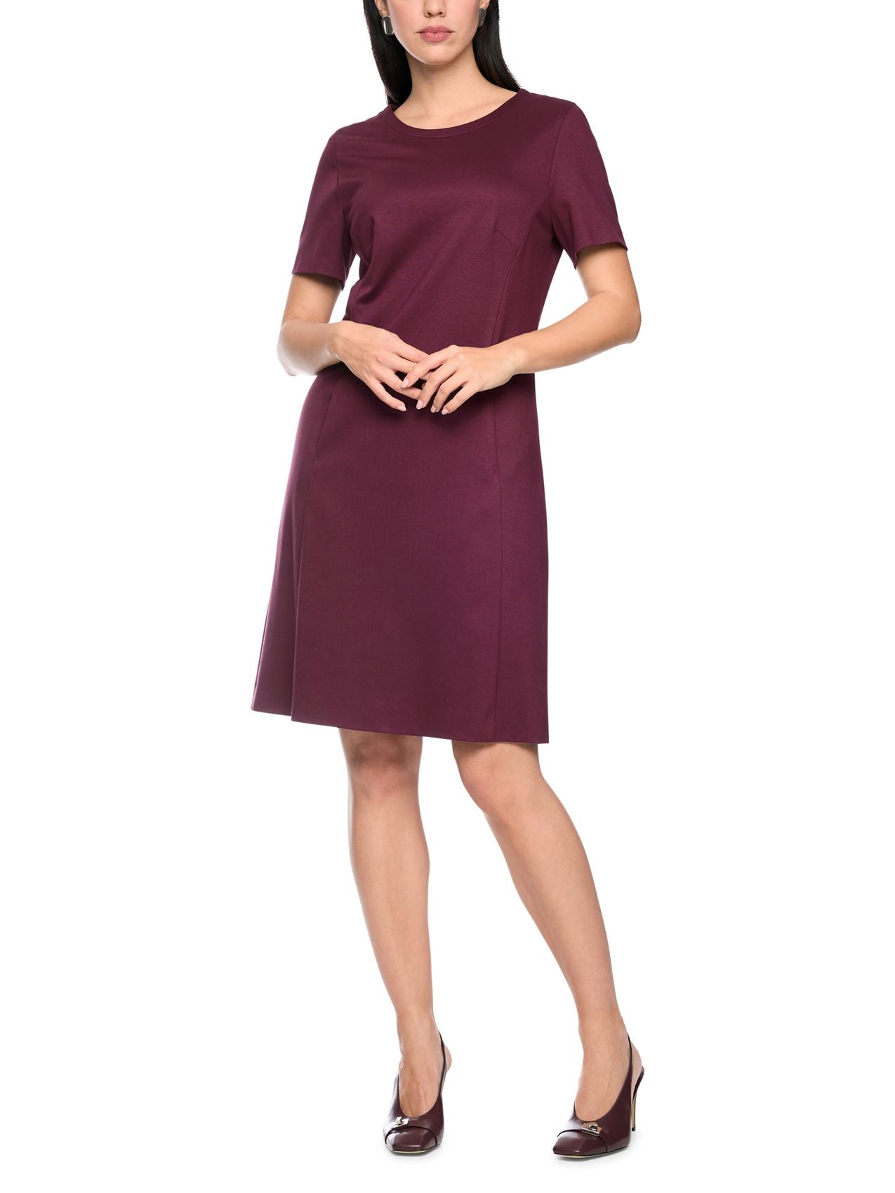 Minikleid aus Viskosestretch