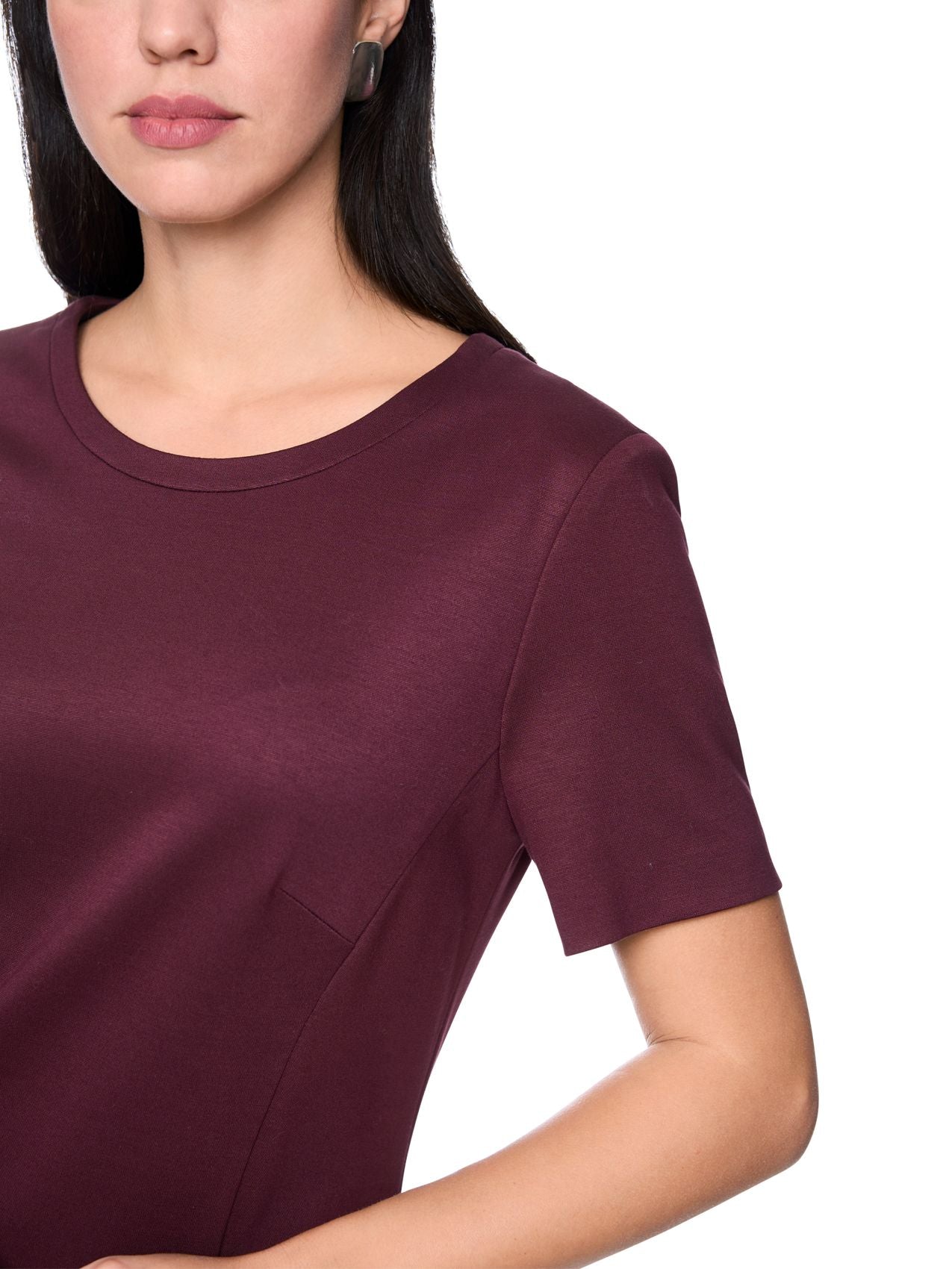 Minikleid aus Viskosestretch