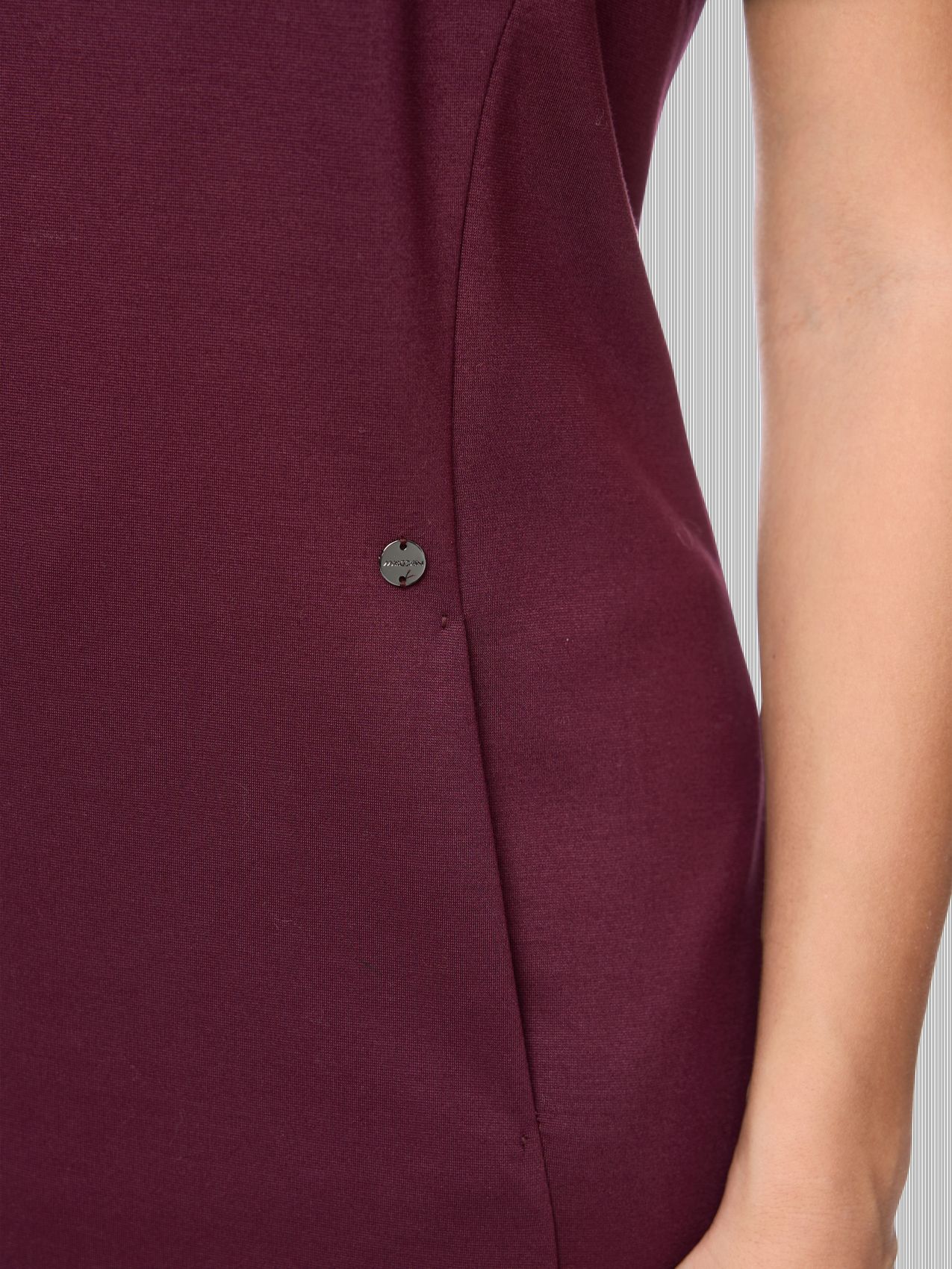 Minikleid aus Viskosestretch