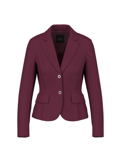Taillierter Stretch-Blazer mit Klappen