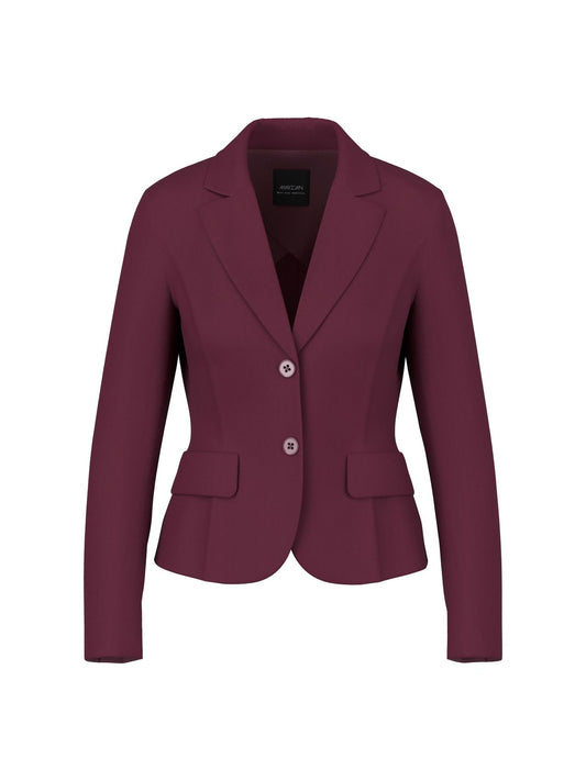 MARC CAIN Taillierter Stretch-Blazer mit Klappen