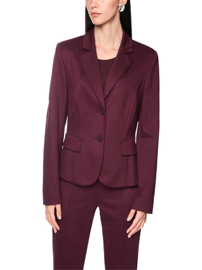 Taillierter Stretch-Blazer mit Klappen