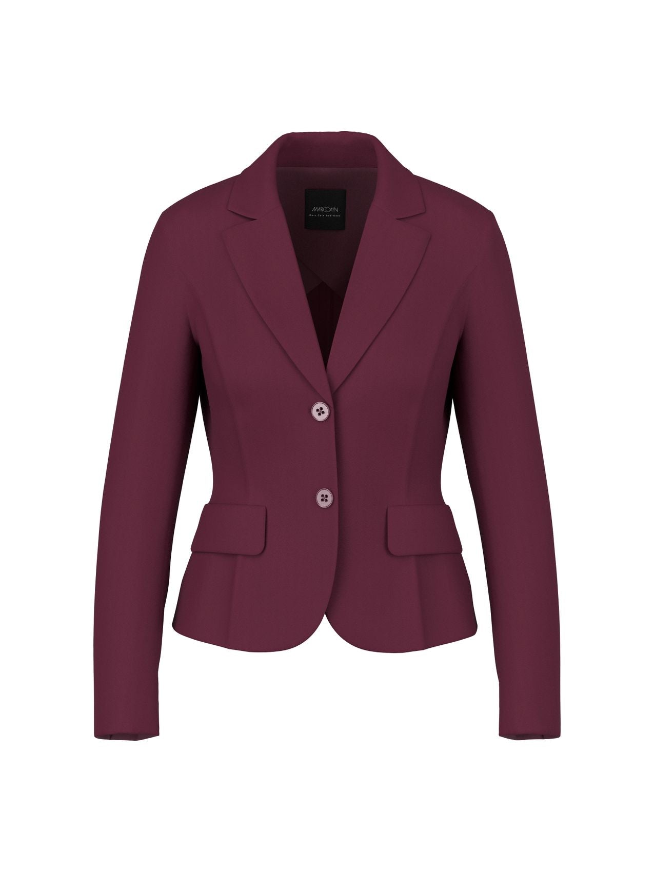 Taillierter Stretch-Blazer mit Klappen