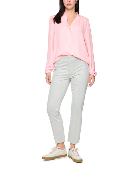 Weite Bluse mit V-Ausschnitt
