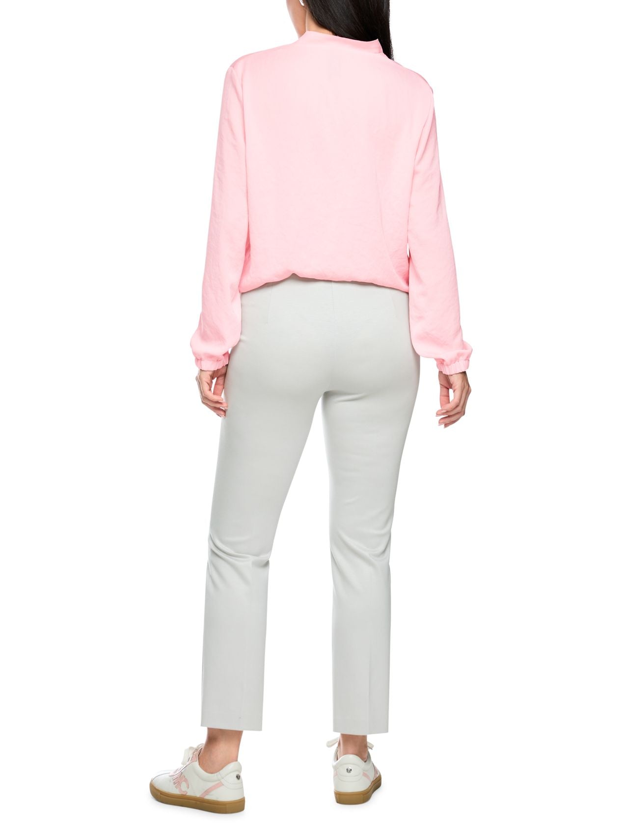 Weite Bluse mit V-Ausschnitt