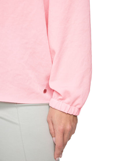 Weite Bluse mit V-Ausschnitt
