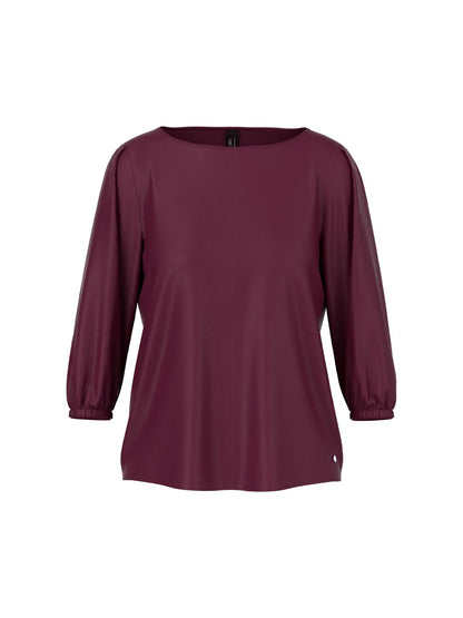 Seidenbluse mit 3/4-Arm