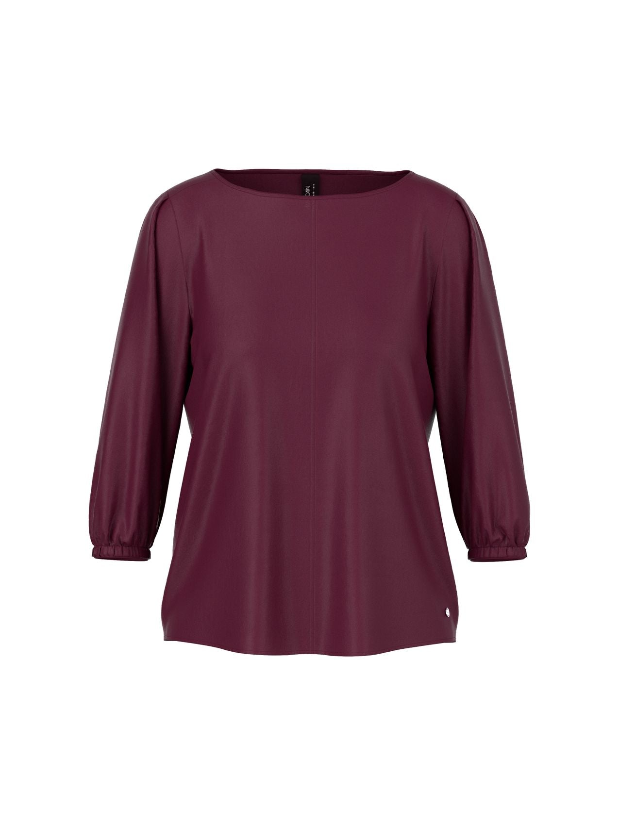 Seidenbluse mit 3/4-Arm