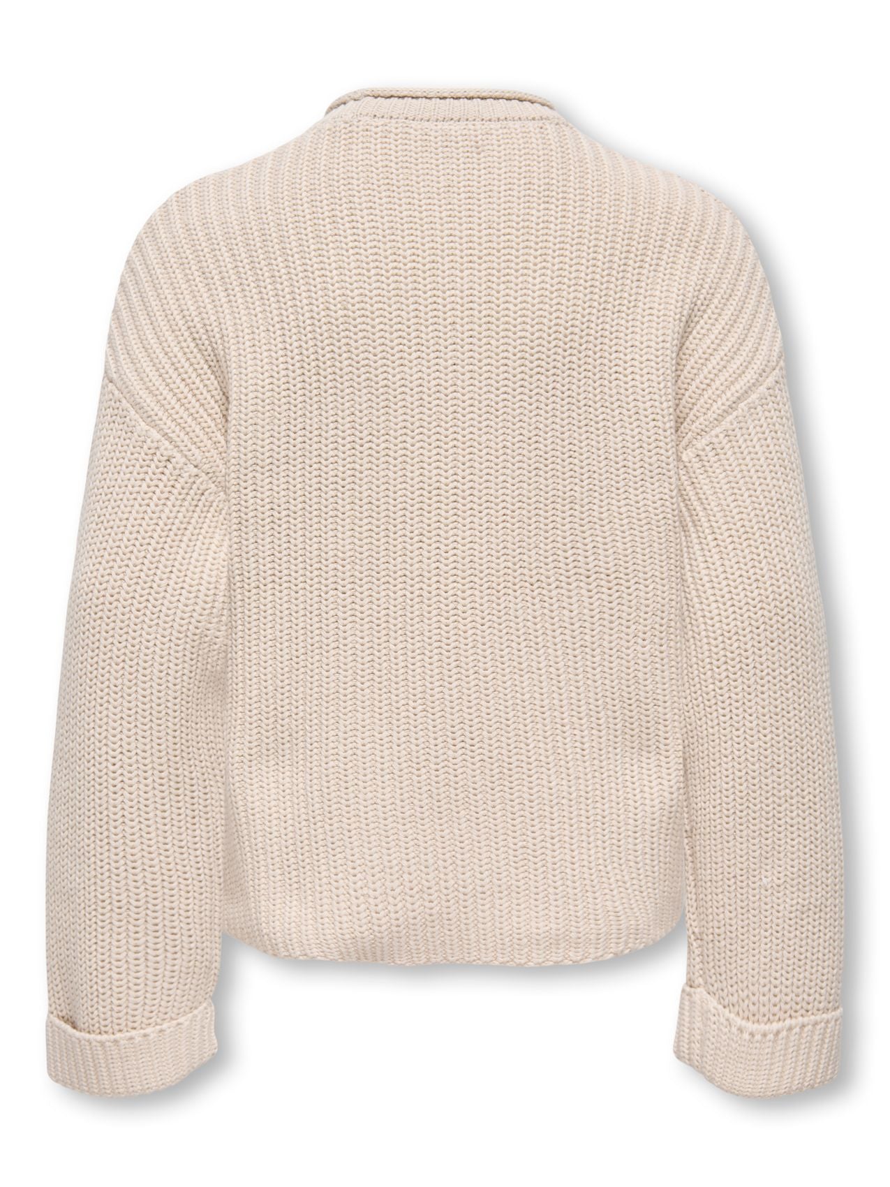 KOGPEPPE LS TEXT PULLOVER KNT