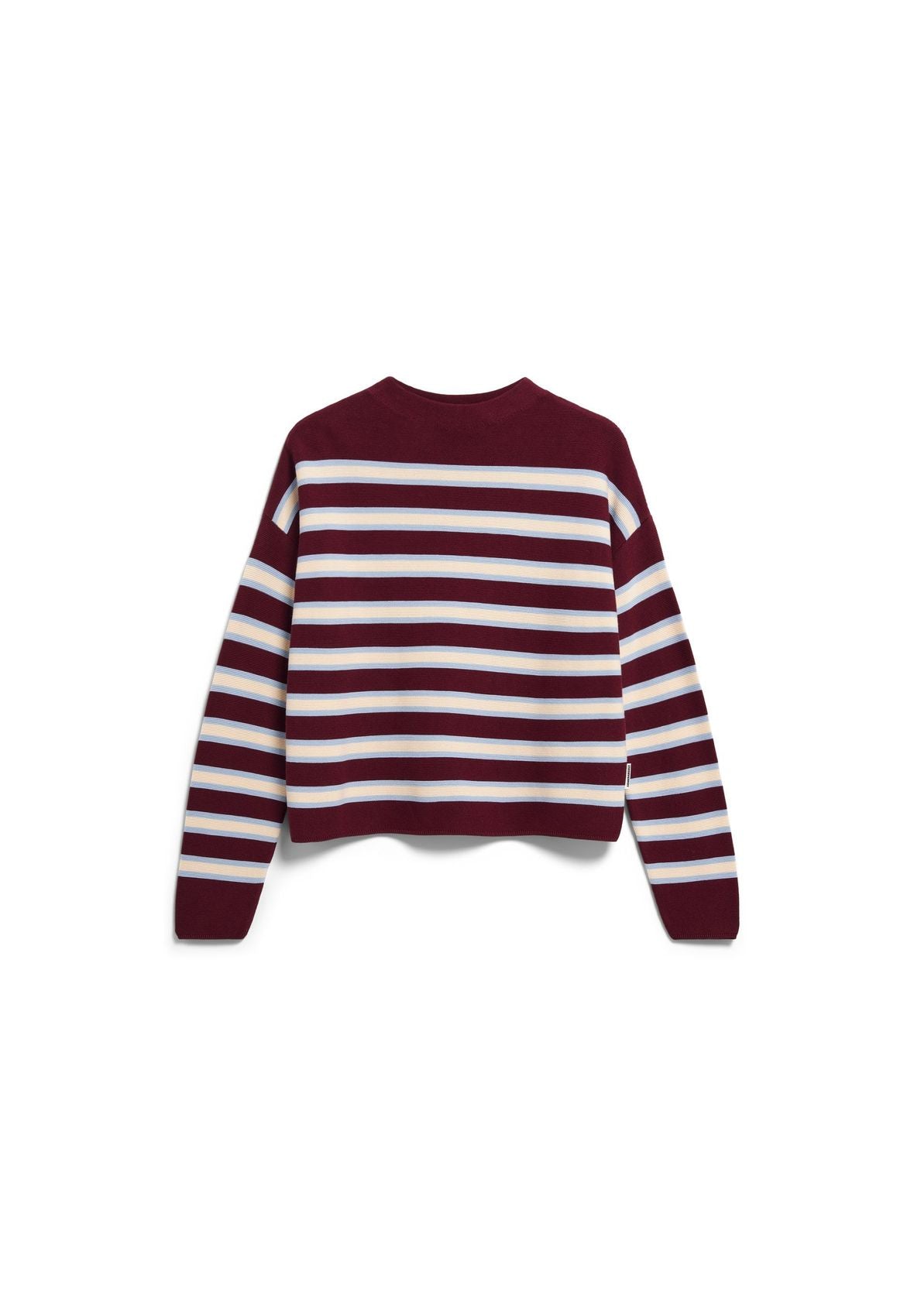 MERINAA STRIPED KNIT SWEATER