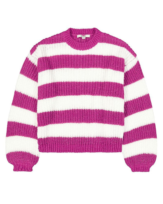 GARCIA Strickpullover mit Blockstreifen