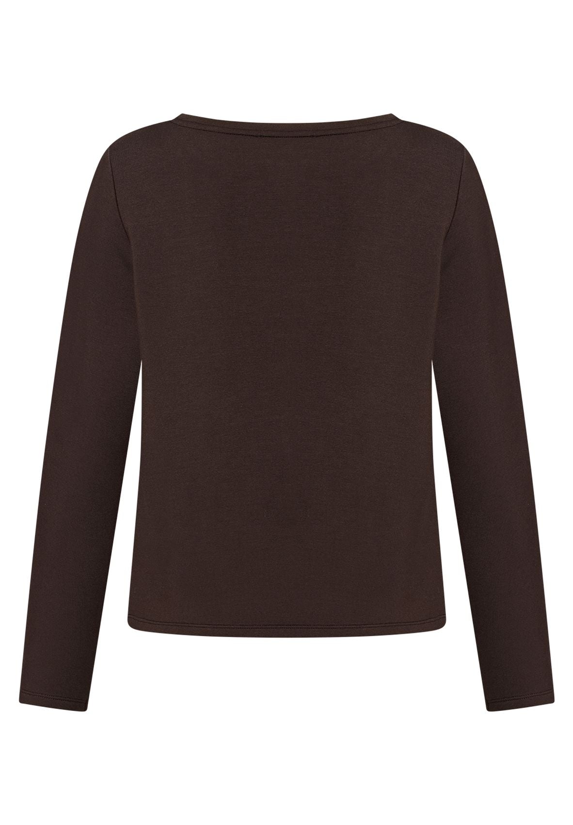 Langarmshirt mit Statement-Schriftzug