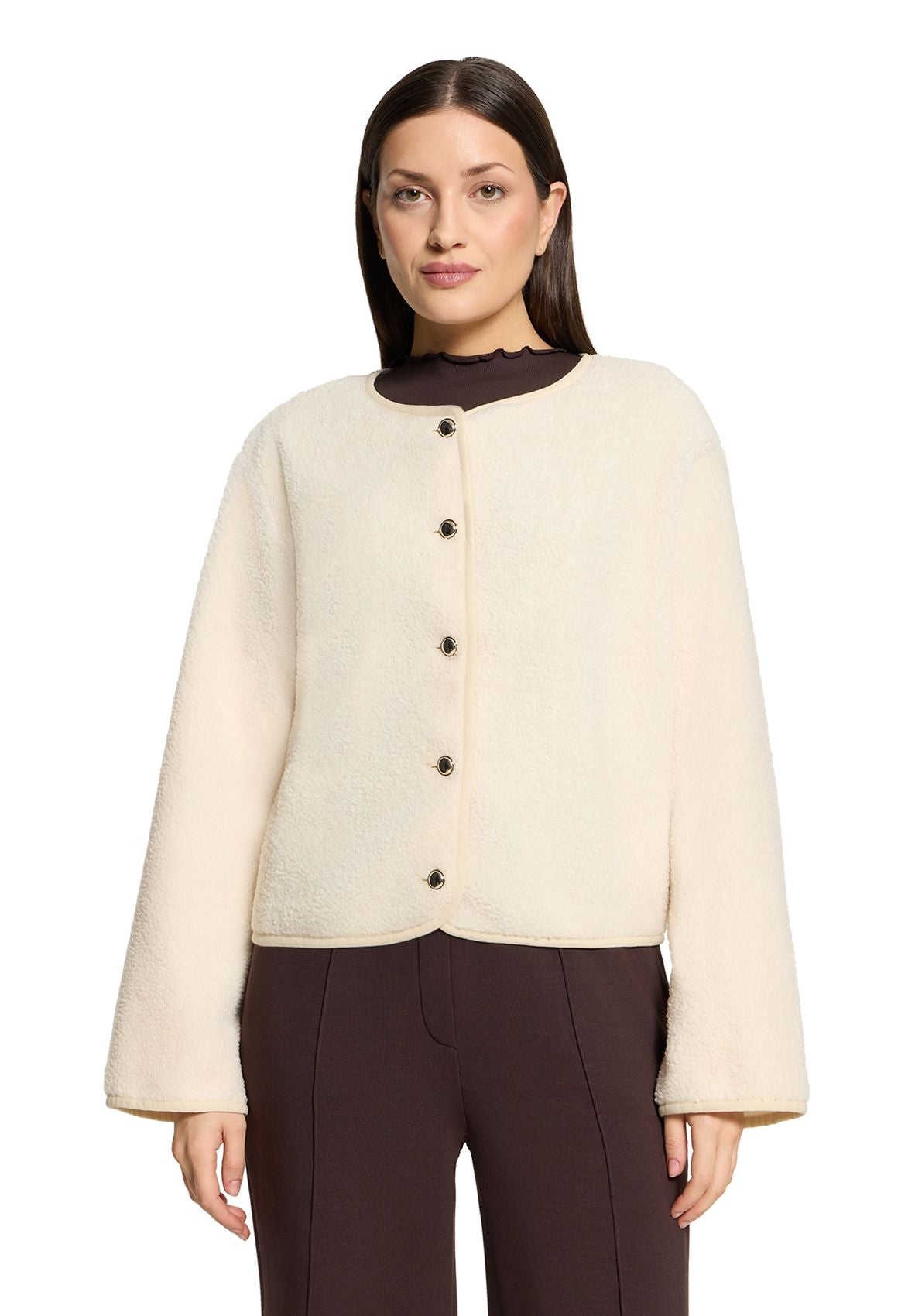 CARTOON Strukturierte Teddyjacke