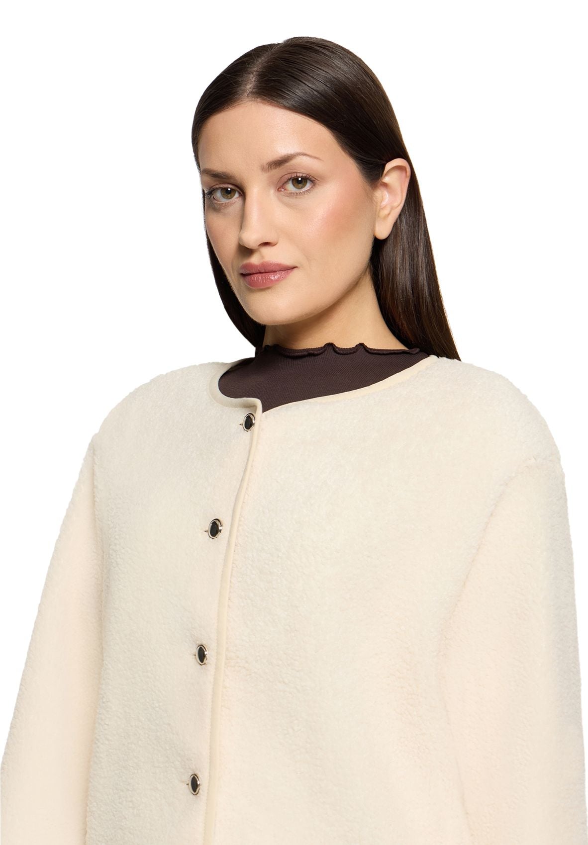 CARTOON Strukturierte Teddyjacke