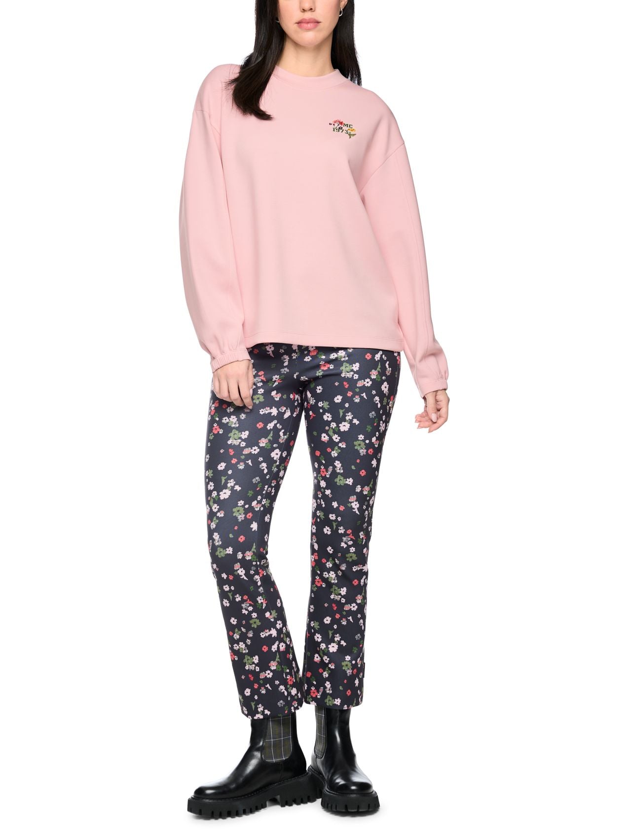 Langarm-Shirt mit Print