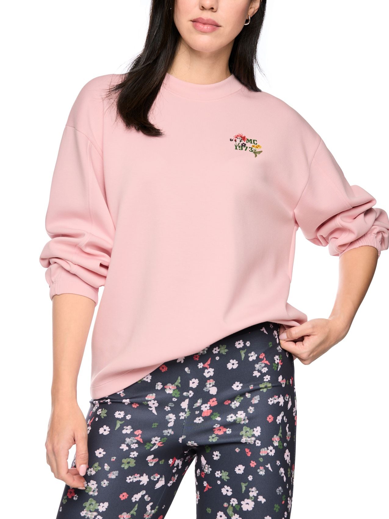 Langarm-Shirt mit Print