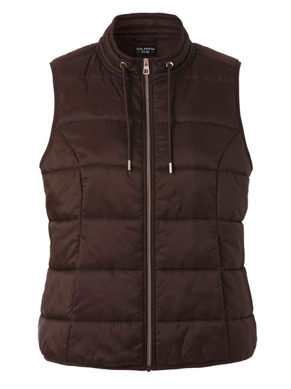 Weste Stehkragen Zipper