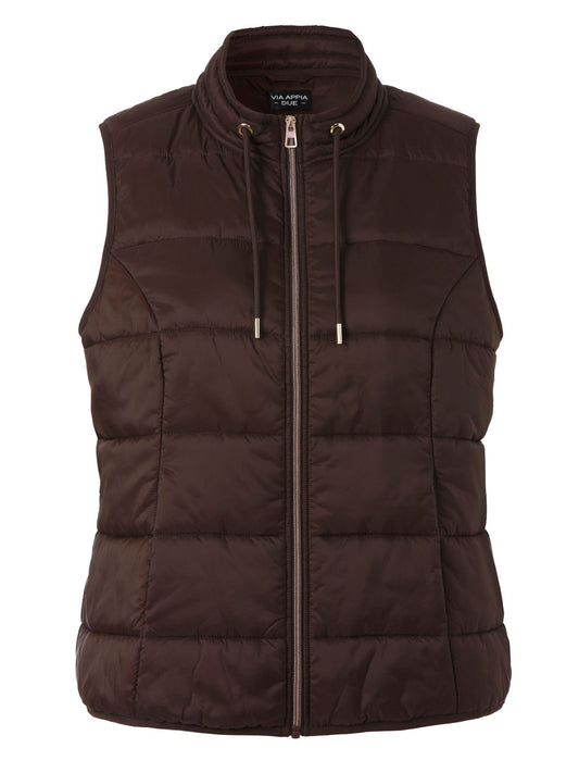VIA APPIA Weste Stehkragen Zipper 48