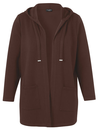 Jacke Offen 1/1 Arm Kapuze