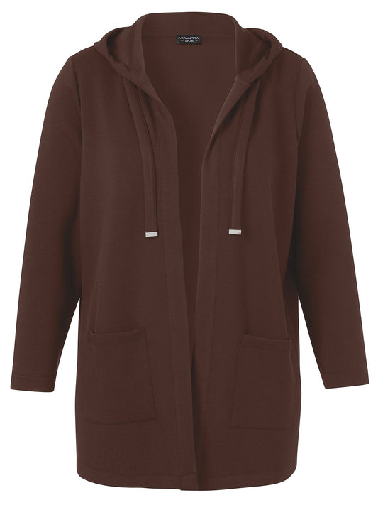 VIA APPIA Jacke Offen 1/1 Arm Kapuze 50