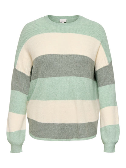 CARATIA L/S STRIPE PULLOV KNT NOOS