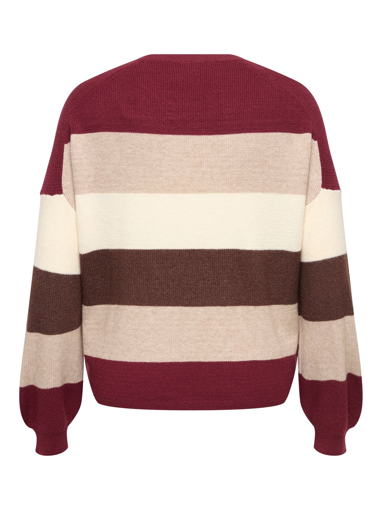 CARATIA L/S STRIPE PULLOV KNT NOOS