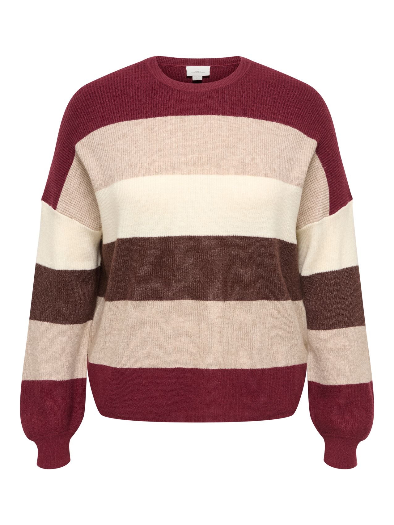 CARATIA L/S STRIPE PULLOV KNT NOOS