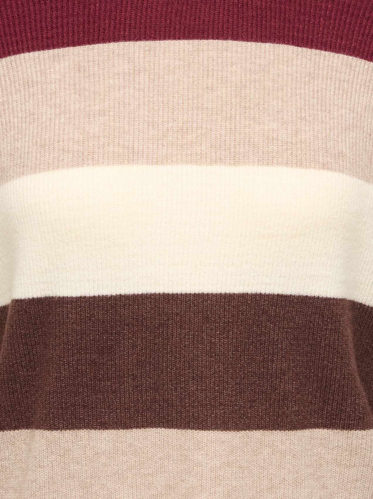 CARATIA L/S STRIPE PULLOV KNT NOOS