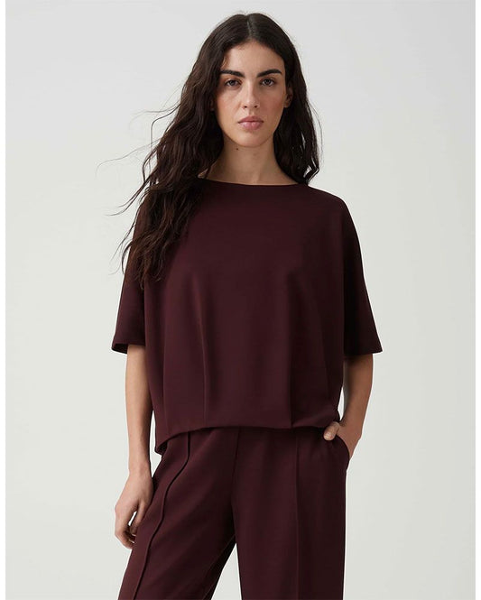 OPUS Sweatshirt mit U-Boot Ausschnitt