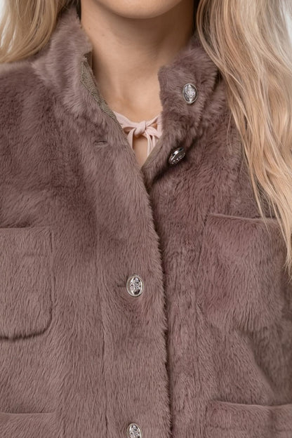 Jacke, taupe