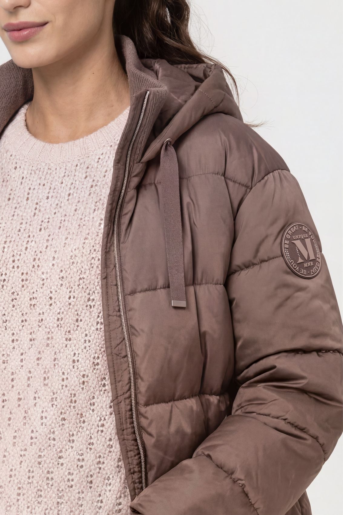 Jacke, taupe