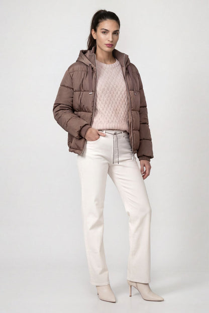Jacke, taupe