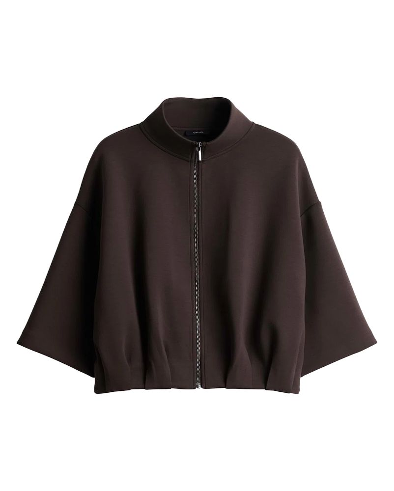 Cape-Jacke mit weitem Arm