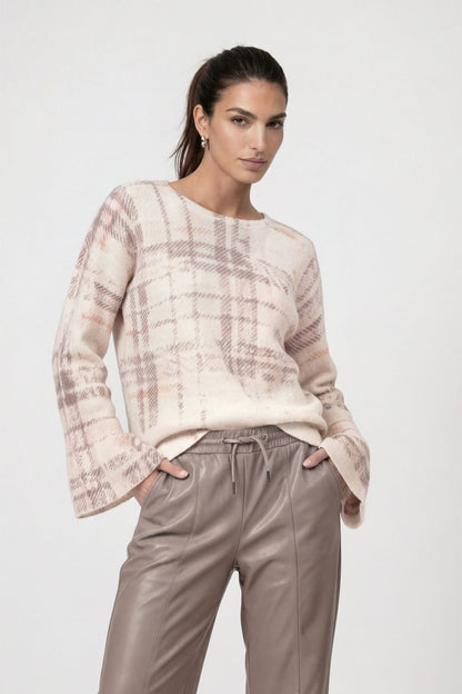 Pullover, pearly gemustert