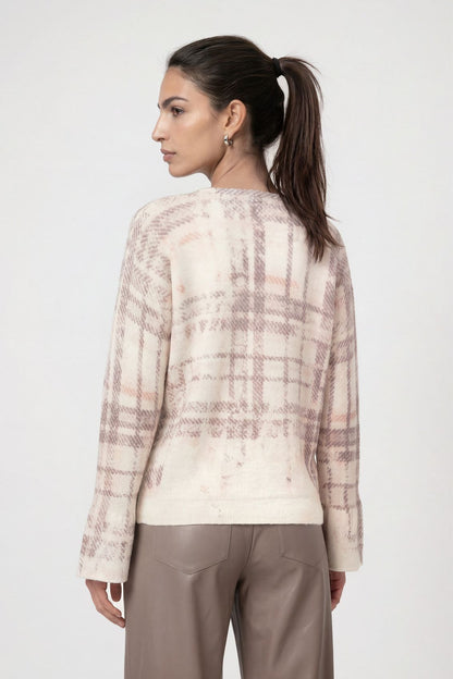 Pullover, pearly gemustert