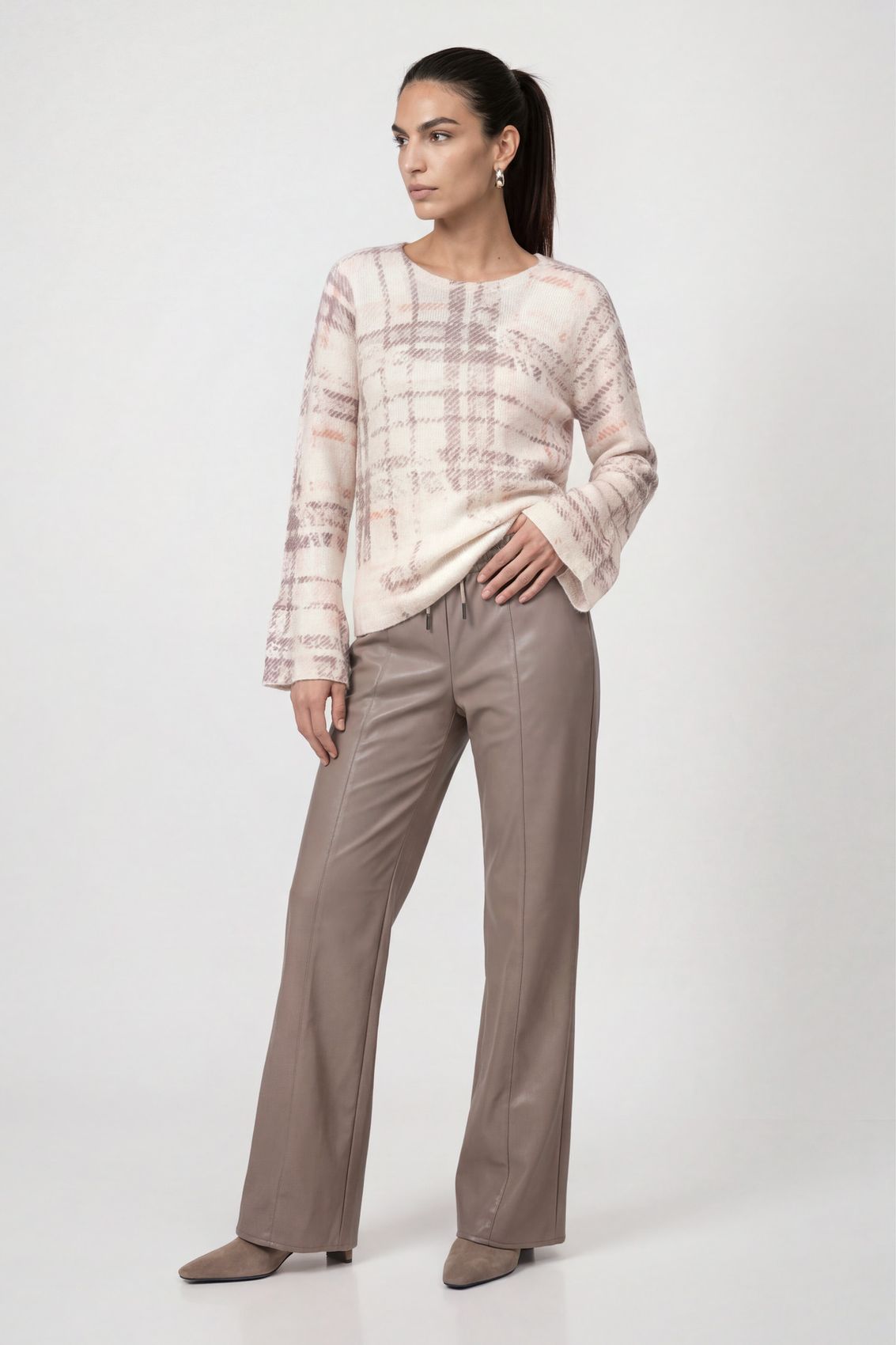 Pullover, pearly gemustert