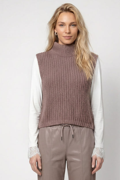 Pullunder, taupe