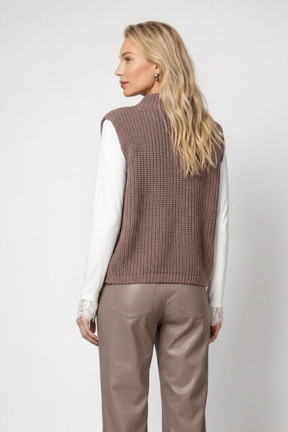 Pullunder, taupe