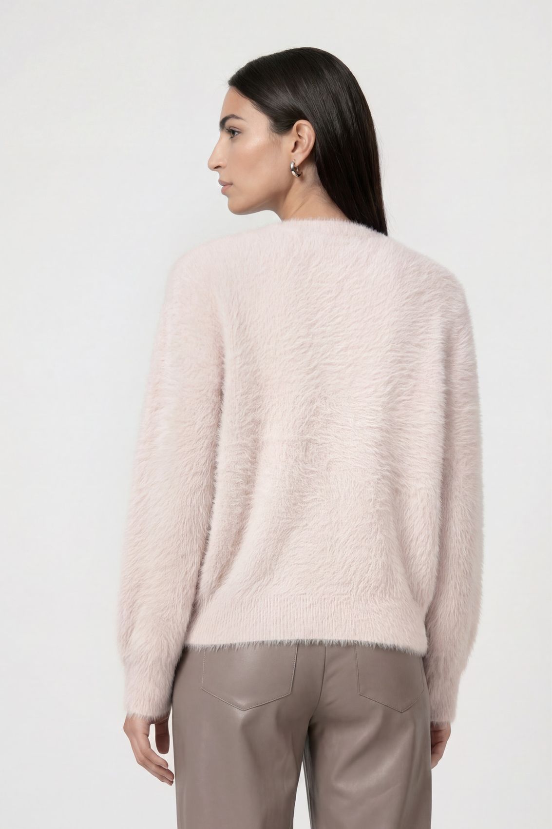 Strickjacke, rosewater