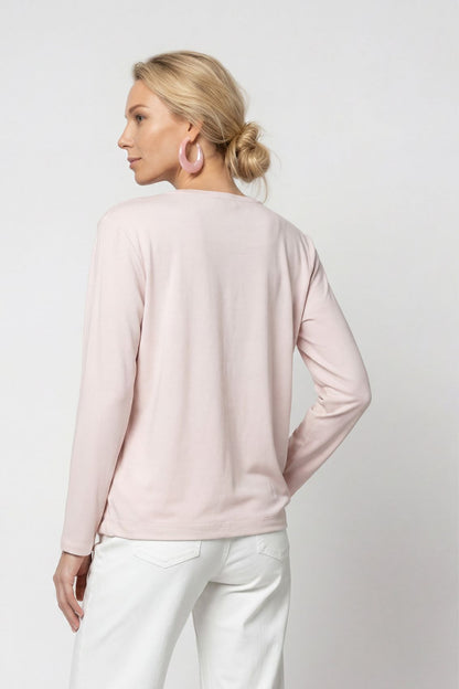 Bluse, rosewater