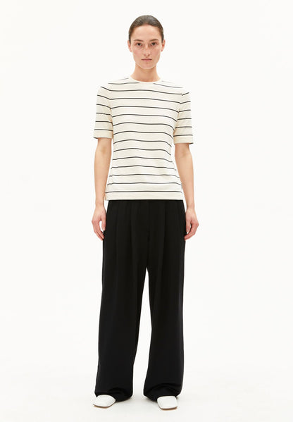 JAANISARA FINE STRIPE T-SHIRT