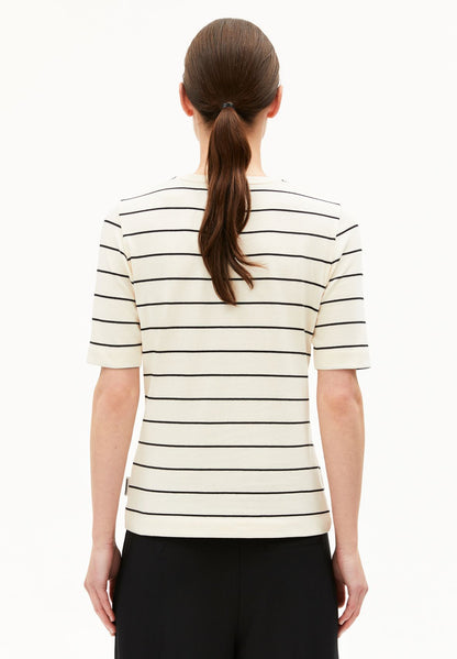 JAANISARA FINE STRIPE T-SHIRT