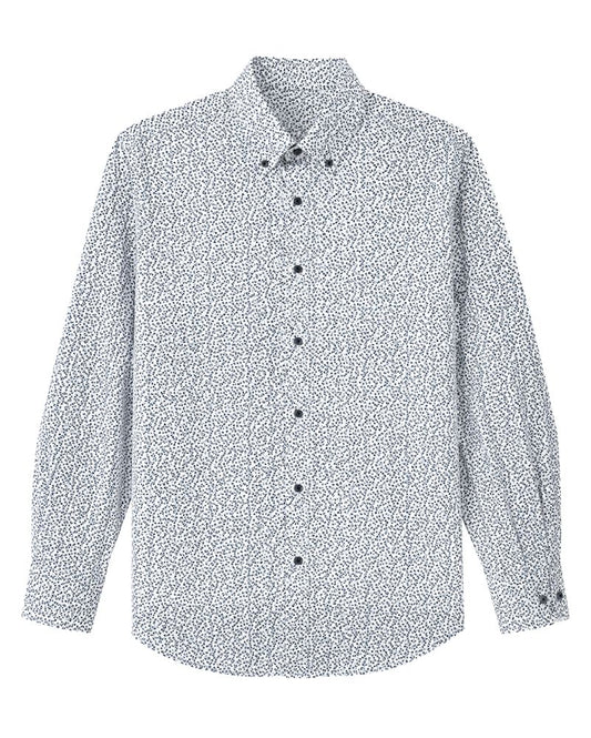 CASA MODA Hemd mit feinem Allover-Muster, comfort fit