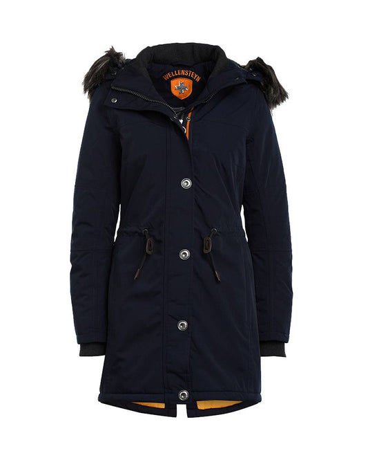 WELLENSTEYN Parka mit Kapuze und Fellbesatz