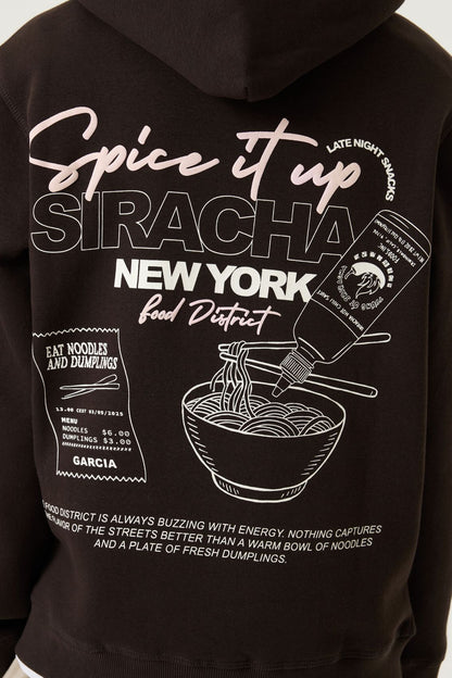 Hoodie mit Front- und Rückprint