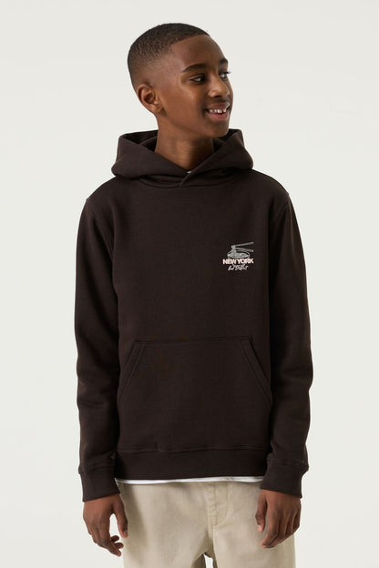 Hoodie mit Front- und Rückprint