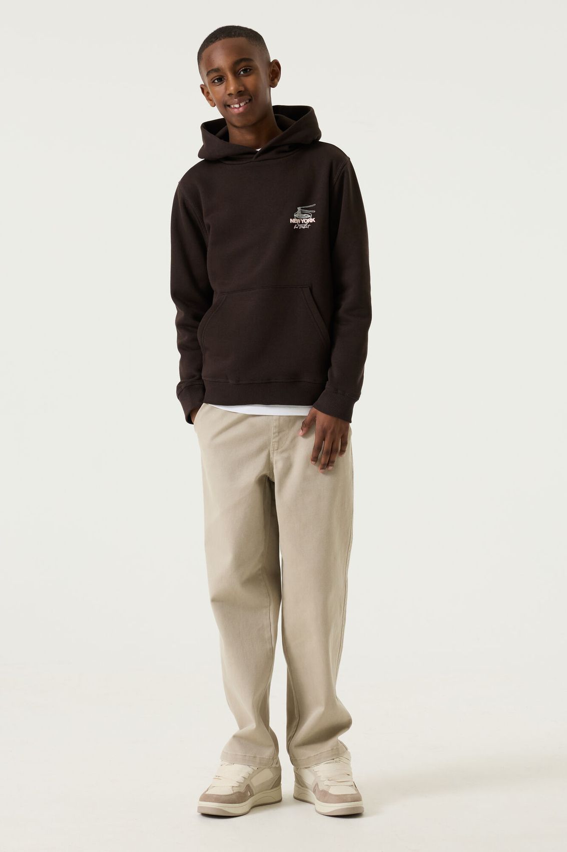 Hoodie mit Front- und Rückprint
